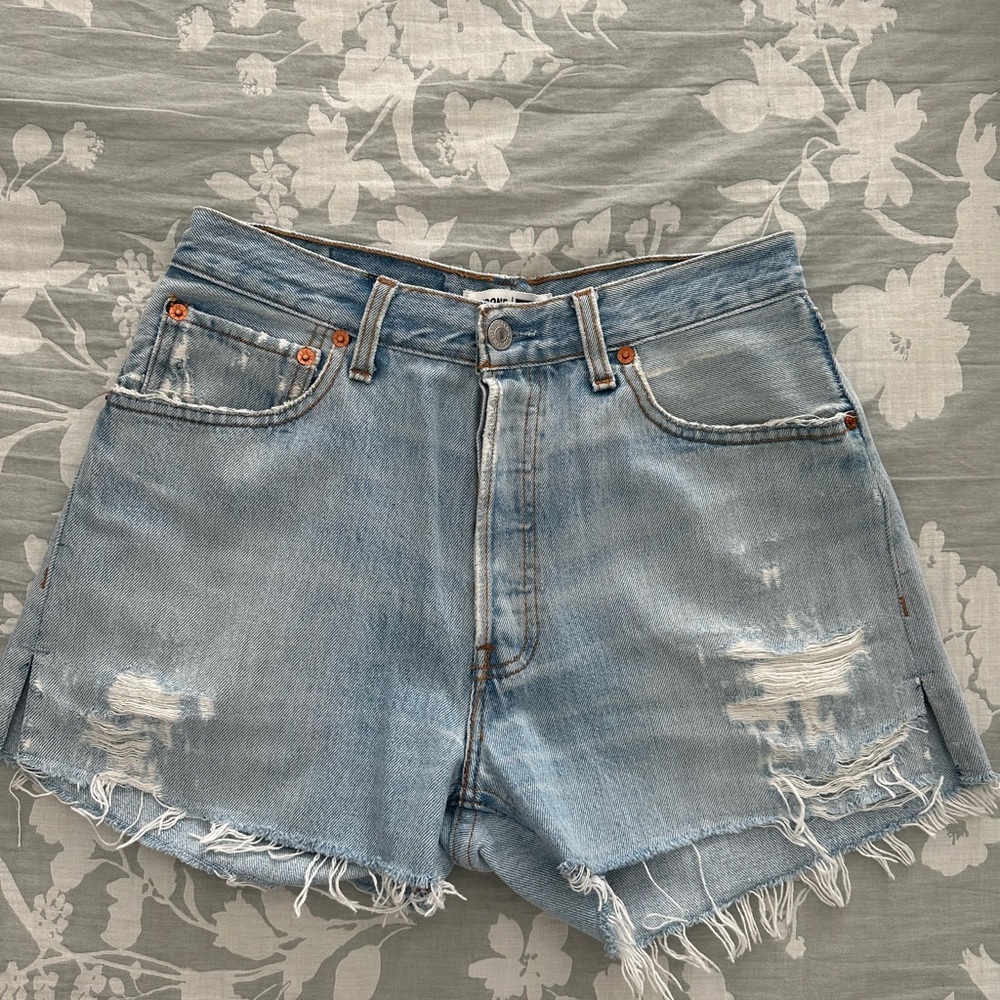 RE/DONE LEVIS Denim Women Shorts